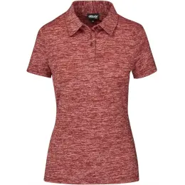 Ladies Echo Golf Shirt Red